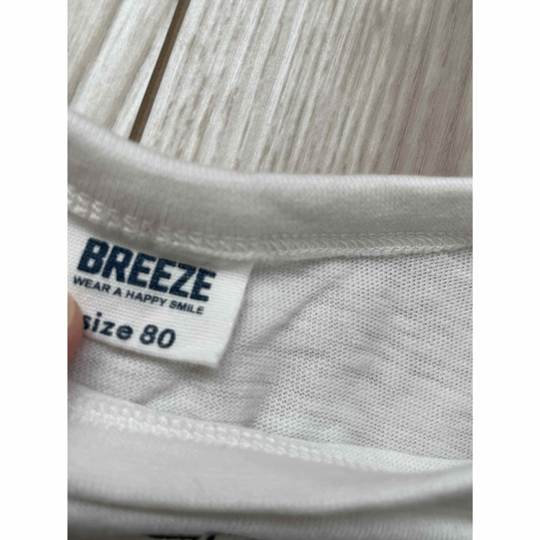 BREEZE(ブリーズ)のブリーズ　半袖　Tシャツ　80cm キッズ/ベビー/マタニティのベビー服(~85cm)(Ｔシャツ)の商品写真