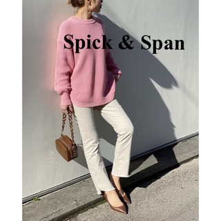 スピックアンドスパン(Spick & Span)のSpick & Span コーデュロイミッドライズスリムストレート(カジュアルパンツ)