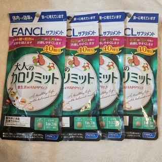 ファンケル(FANCL)のFANCL　大人のカロリミット　40回分×4(ダイエット食品)