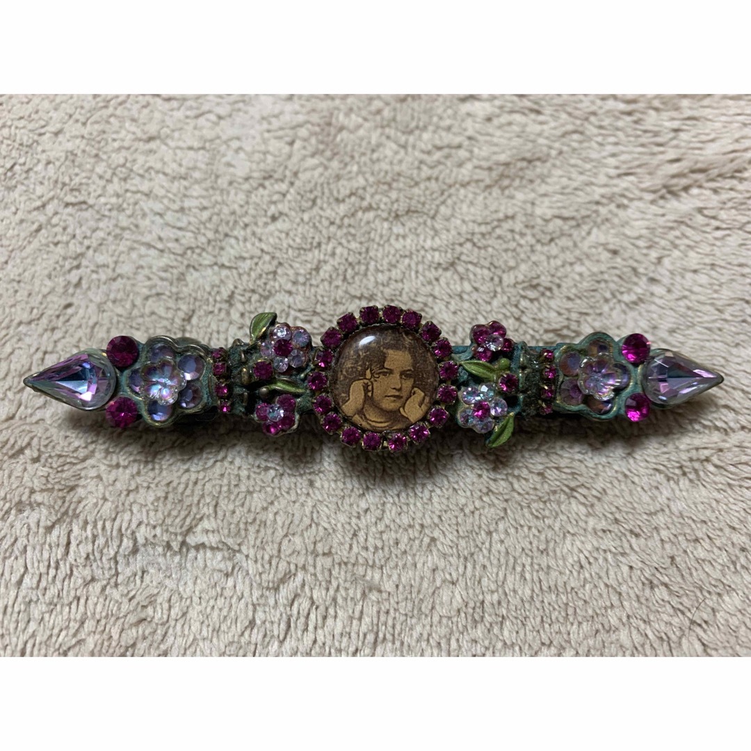 Michal Negrin(ミハエルネグリン)のミハエルネグリンのピクチャー花籠バレッタ レディースのヘアアクセサリー(バレッタ/ヘアクリップ)の商品写真