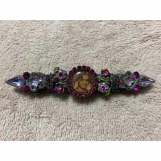 Michal Negrin - ミハエルネグリンのピクチャー花籠バレッタ