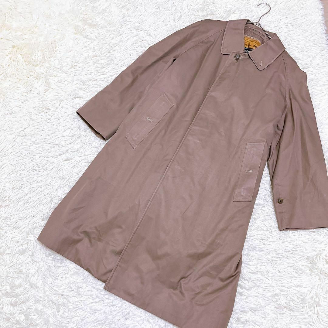 【BURBERRY】バーバリーズ ステンカラーコート ノバチェック ロング丈 【BURBERRY】バーバリーズ ステンカラーコート ノバチェック ロング丈