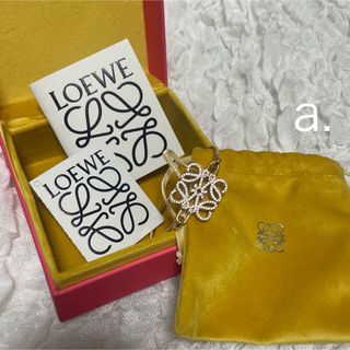 限定値下げ LOEWE ＊ パヴェ アナグラム オープンブレスレット