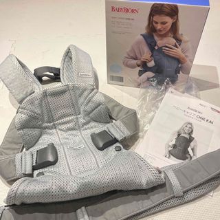 ベビービョルン(BABYBJORN)のベビービョルン ベビーキャリア ONE KAI Air シルバー(1個)(抱っこひも/おんぶひも)