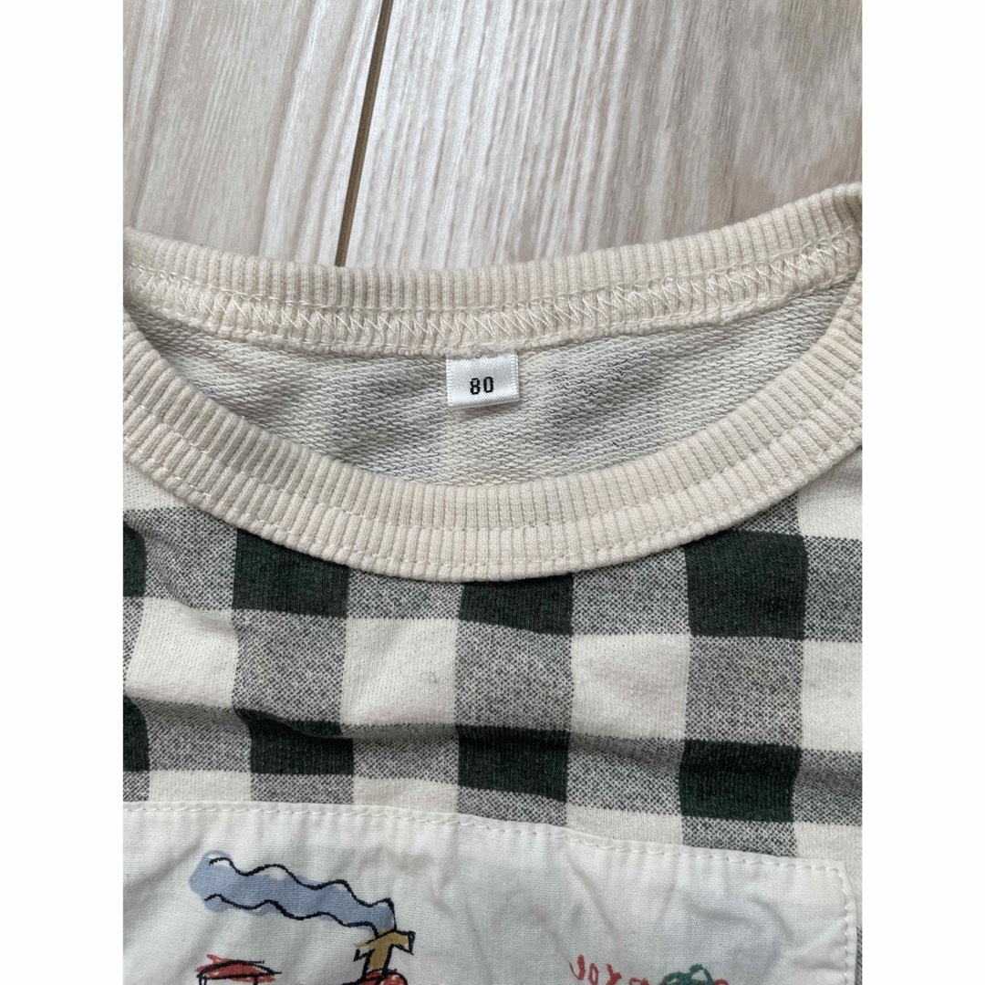 バースデイ(バースデイ)の長袖　Tシャツ　80cm キッズ/ベビー/マタニティのベビー服(~85cm)(Ｔシャツ)の商品写真
