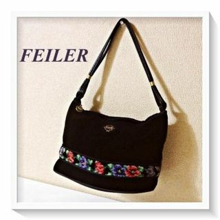 フェイラー(FEILER)のFEILERフェイラー♡ポピーズ柄　シュニール織ハンドバッグ(ハンドバッグ)