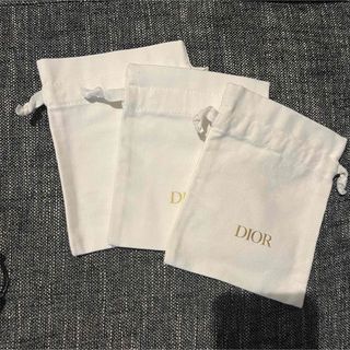 ディオール(Dior)のディオール　ノベルティ　巾着　3個(ノベルティグッズ)