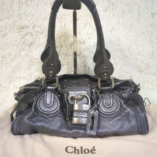 Chloe - Chloe クロエ　ハンドバッグ パディントン シルバー レザー　ボストン　鍵