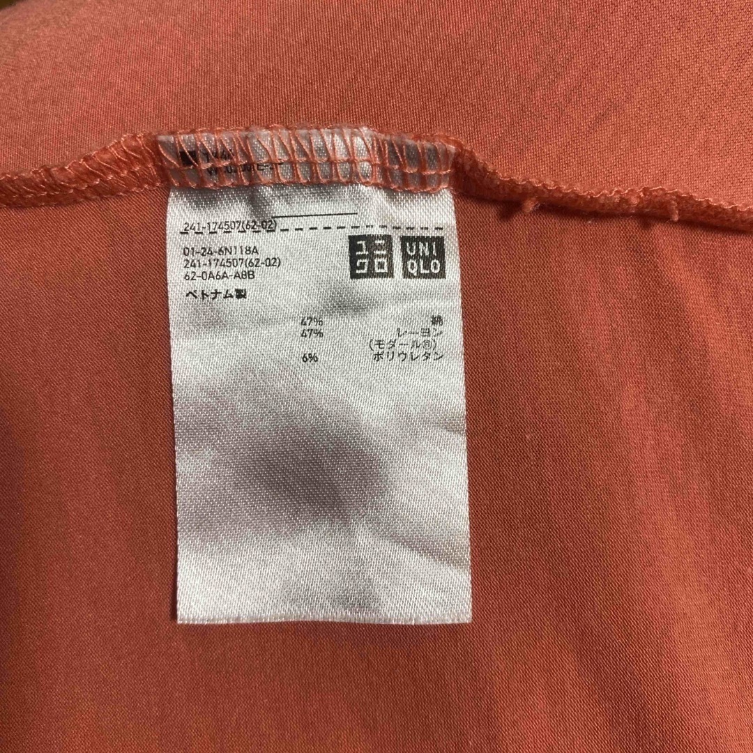 UNIQLO(ユニクロ)のエアリズム AラインTシャツ レディースのトップス(Tシャツ(半袖/袖なし))の商品写真