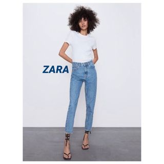 ☆ZARA ザラ レディース マムフィットジーンズ レアサイズ32!