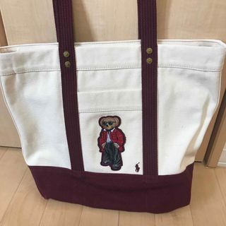 ポロラルフローレン(POLO RALPH LAUREN)のポロ　ラルフローレン　ベアートートバッグ(トートバッグ)