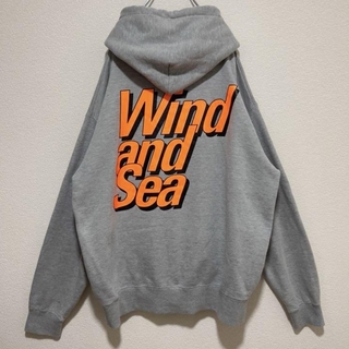 WIND AND SEA - 【WIND AND SEA】バックロゴスウェット