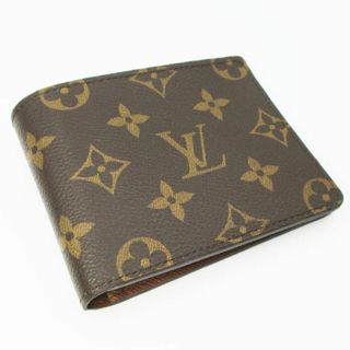 ルイヴィトン(LOUIS VUITTON)のLV ルイヴィトン モノ 二つ折り財布 パスケース お札入れ カード入れ(名刺入れ/定期入れ)