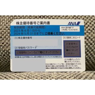 エーエヌエー(ゼンニッポンクウユ)(ANA(全日本空輸))のANA 株主優待 1枚　2024年5月31日(航空券)