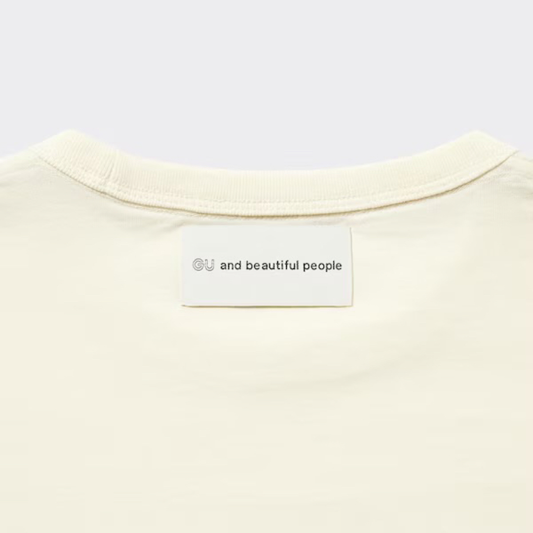 GU(ジーユー)の【4/28値下げ！】40. リバーシブルTbeautiful people 黒 メンズのトップス(Tシャツ/カットソー(半袖/袖なし))の商品写真