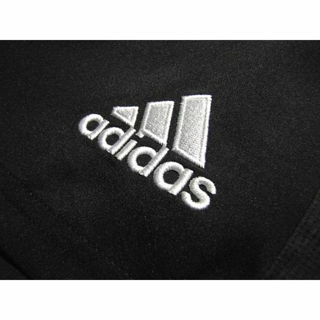 adidas(アディダス)のadidas アディダス ハーフパンツ ジップポケット黒黒 (3XL)★新品 スポーツ/アウトドアのサッカー/フットサル(ウェア)の商品写真