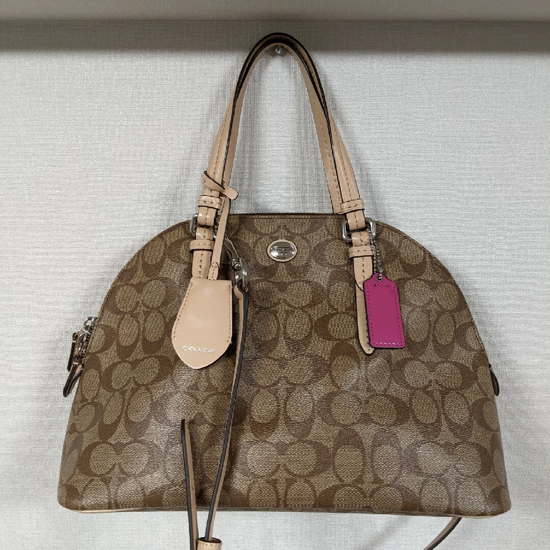 COACH(コーチ)のCOACH　モノグラム　ハンドバッグ　ショルダーバッグ レディースのバッグ(ハンドバッグ)の商品写真