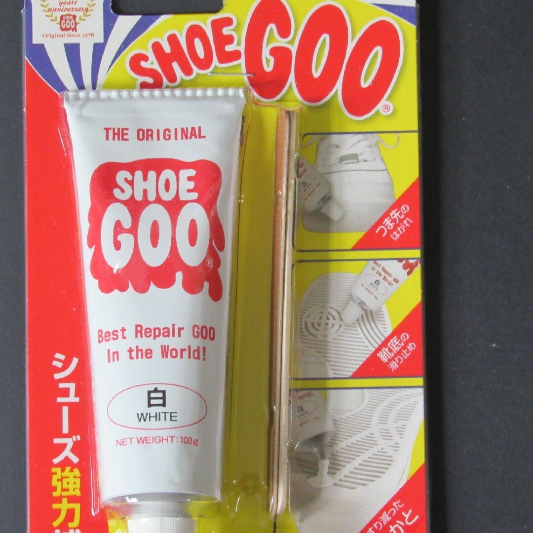 シューグー　白色(ホワイト)★新品未開封★SHOE GOO 100g レディースの靴/シューズ(その他)の商品写真