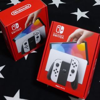 ニンテンドースイッチ(Nintendo Switch)のNintendoSwitch本体 有機EL 2台(家庭用ゲーム機本体)