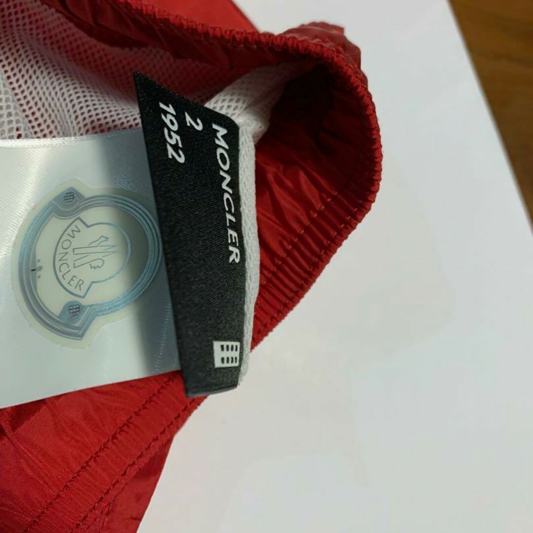 MONCLER 1952 BOXER MARE スイムパンツ レッド M メンズ|水着 MONCLER 1952 BOXER MARE スイムパンツ レッド M メンズ|水着