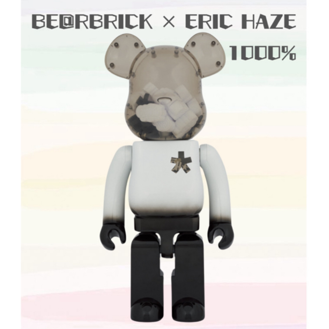 最安値‼️】BE@RBRICK × ERIC HAZE 1000% 新品未使用 最安値‼️】BE@RBRICK × ERIC HAZE 1000% 新品未使用