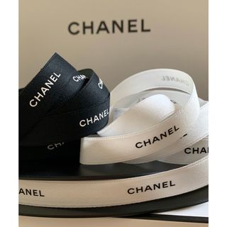 CHANEL - 1.5cm幅 CHANEL ラッピング リボン 2m