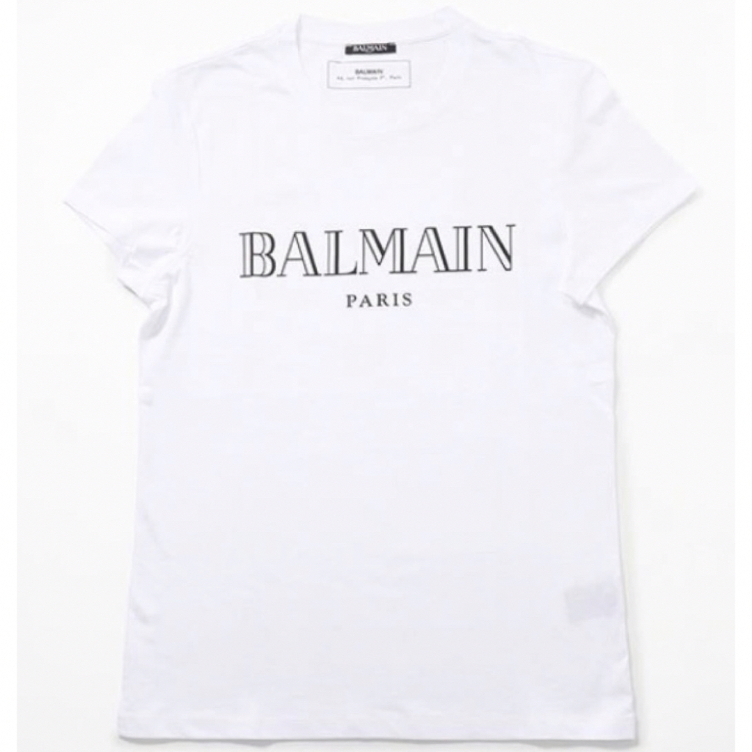 BALMAIN(バルマン)の[送料無料] BALMAIN PARIS バルマン旧ロゴTシャツ Lサイズ メンズのトップス(Tシャツ/カットソー(半袖/袖なし))の商品写真