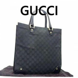 グッチ(Gucci)のGUCCI グッチ 120898 GG柄 GGトートバッグ ブラック系 4102(トートバッグ)