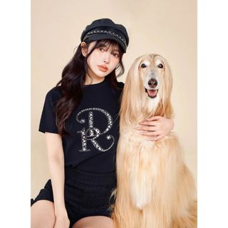 ダーリッチ(Darich)のDarich♡新品ビジューDRニットトップス(ニット/セーター)