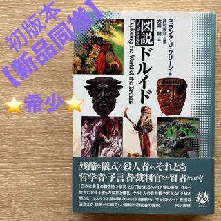 【希少！新品同様】図説ドルイド 初版本 帯あり　ミランダ・J.グリーン　井村君江(人文/社会)