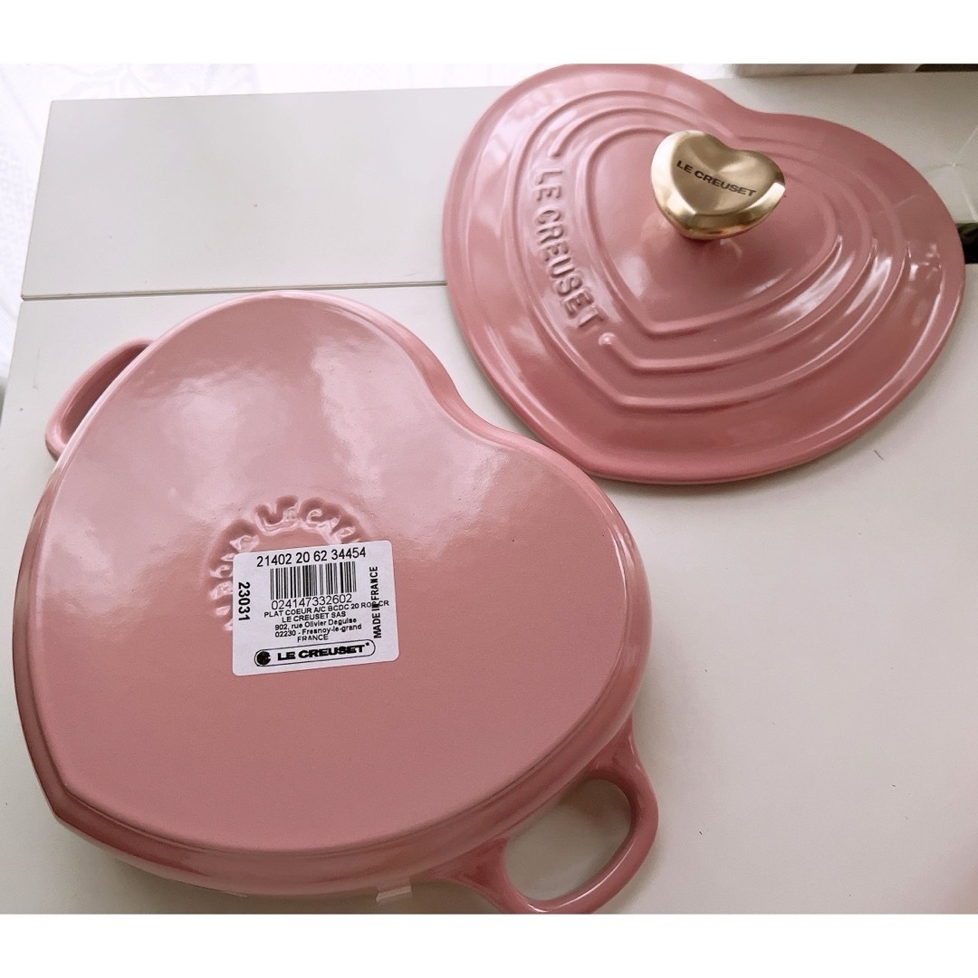 LE CREUSET(ルクルーゼ)の【LE CREUSET】ル・クルーゼ ダムール・ディッシュ ループ 20cm 鍋 インテリア/住まい/日用品のキッチン/食器(鍋/フライパン)の商品写真