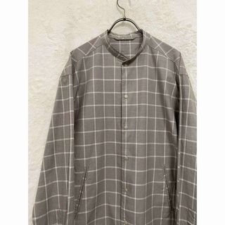 ユナイテッドアローズグリーンレーベルリラクシング(UNITED ARROWS green label relaxing)の【美品】春夏物 ユナイテッドアローズ メンズ ブルゾン M ベージュ チェック(ブルゾン)