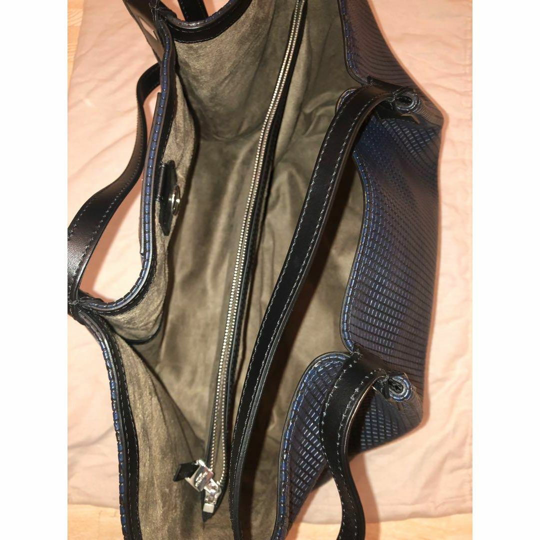【新品級】セラピアントートバッグ ネイビー メンズのバッグ(トートバッグ)の商品写真