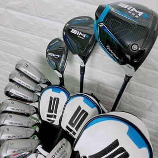 TaylorMade - SIM2MAX ゴルフクラブ メンズ セット テーラーメイド バーナー 11本