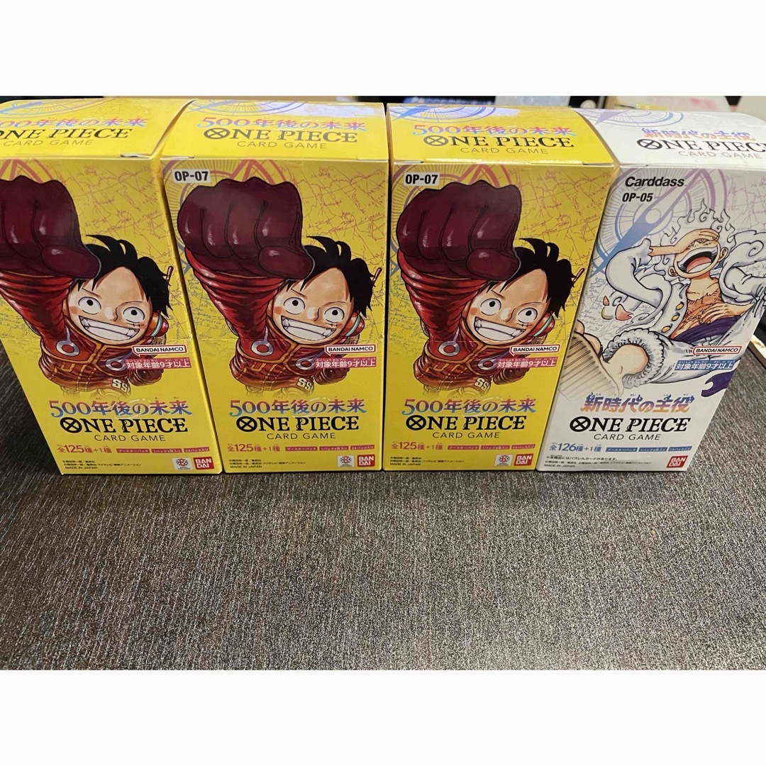 ワンピース 新時代の主役500年の未来 boxテープ付き Box/デッキ ワンピース 新時代の主役500年の未来 boxテープ付き Box/デッキ
