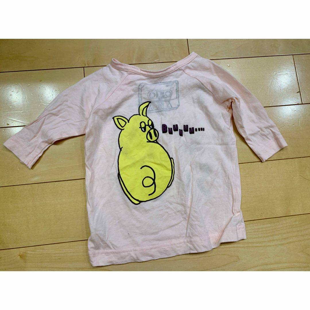 スライキッズ　ロンT 90 女の子 キッズ/ベビー/マタニティのキッズ服女の子用(90cm~)(Tシャツ/カットソー)の商品写真