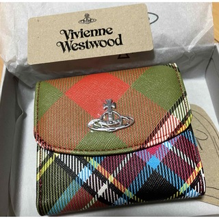 ヴィヴィアンウエストウッド(Vivienne Westwood)の新品 ヴィヴィアンウエストウッド Vivienne チェック　折り財布 (財布)