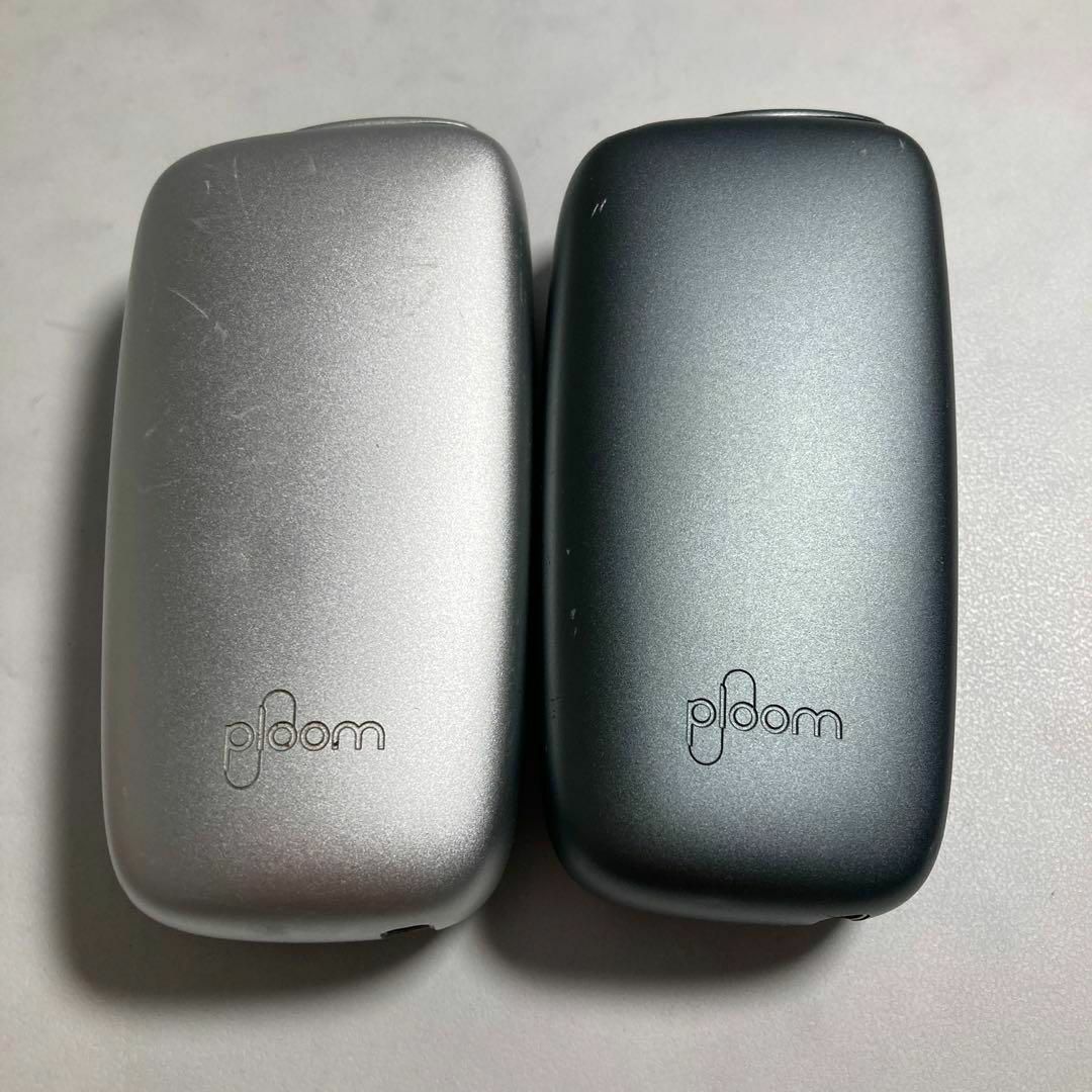 PloomTECH(プルームテック)の01.2995 2個セット プルームx シルバー グレー ploom  送料無料 メンズのファッション小物(タバコグッズ)の商品写真
