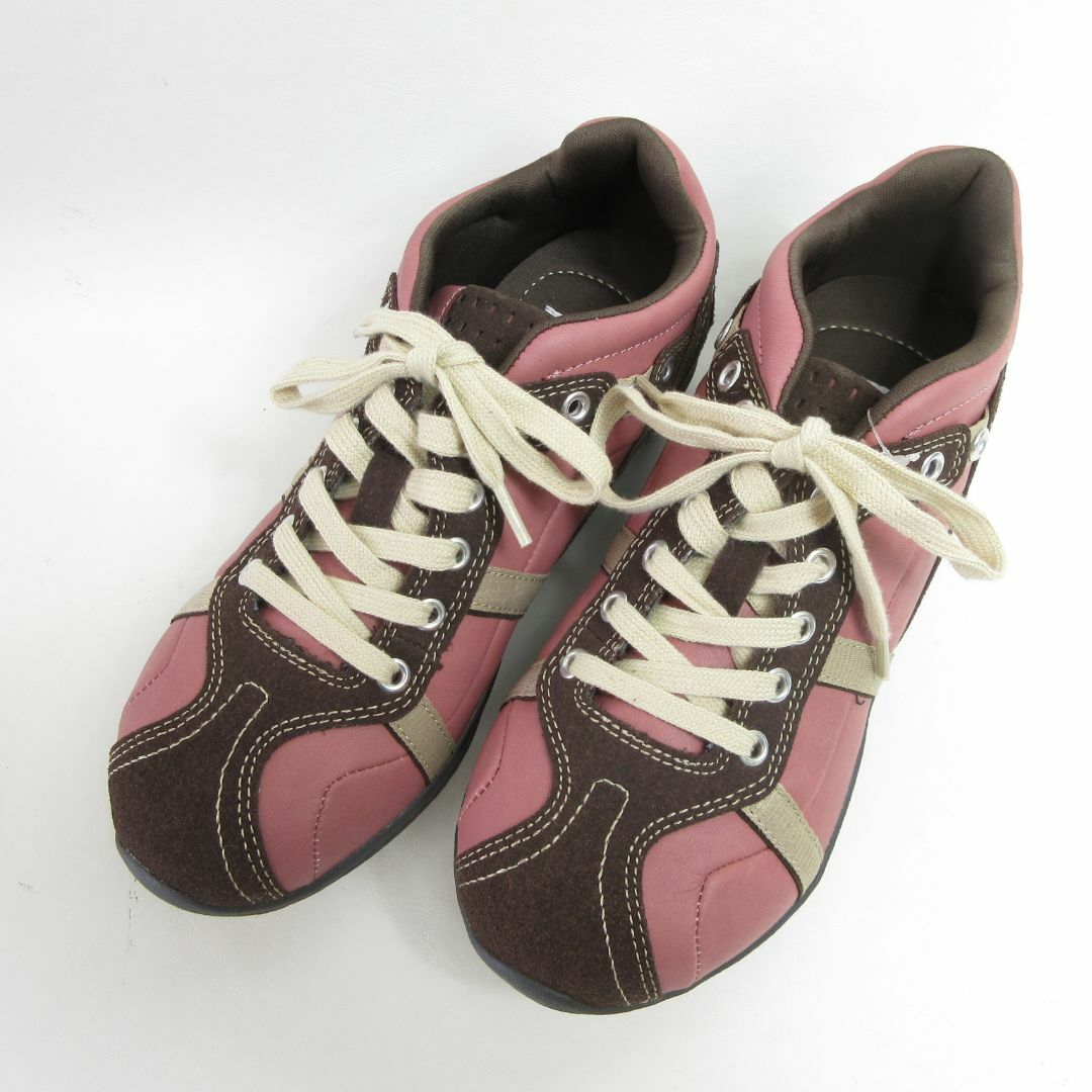 新品22.5CM♡幅広カジュアルシューズ レディースの靴/シューズ(スニーカー)の商品写真