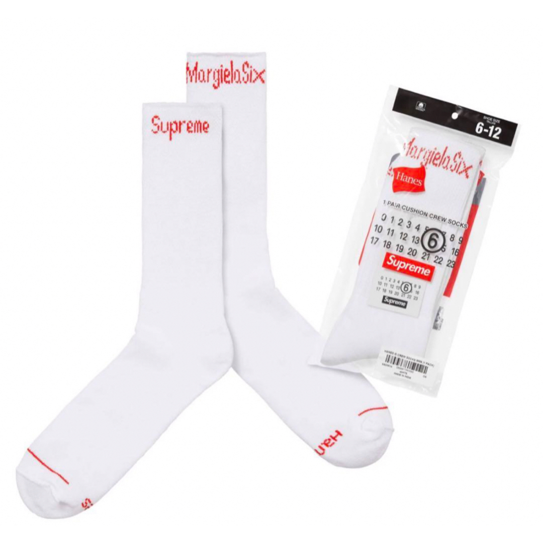 Supreme(シュプリーム)のSupreme MM6 Maison Margiela Hanes Socks メンズのレッグウェア(ソックス)の商品写真