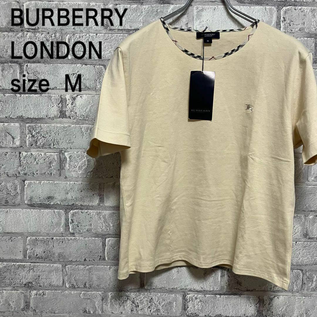 BURBERRY(バーバリー)の【BURBERRY LONDON】バーバリー カットソー Tシャツ お洒落 新品 レディースのトップス(カットソー(半袖/袖なし))の商品写真