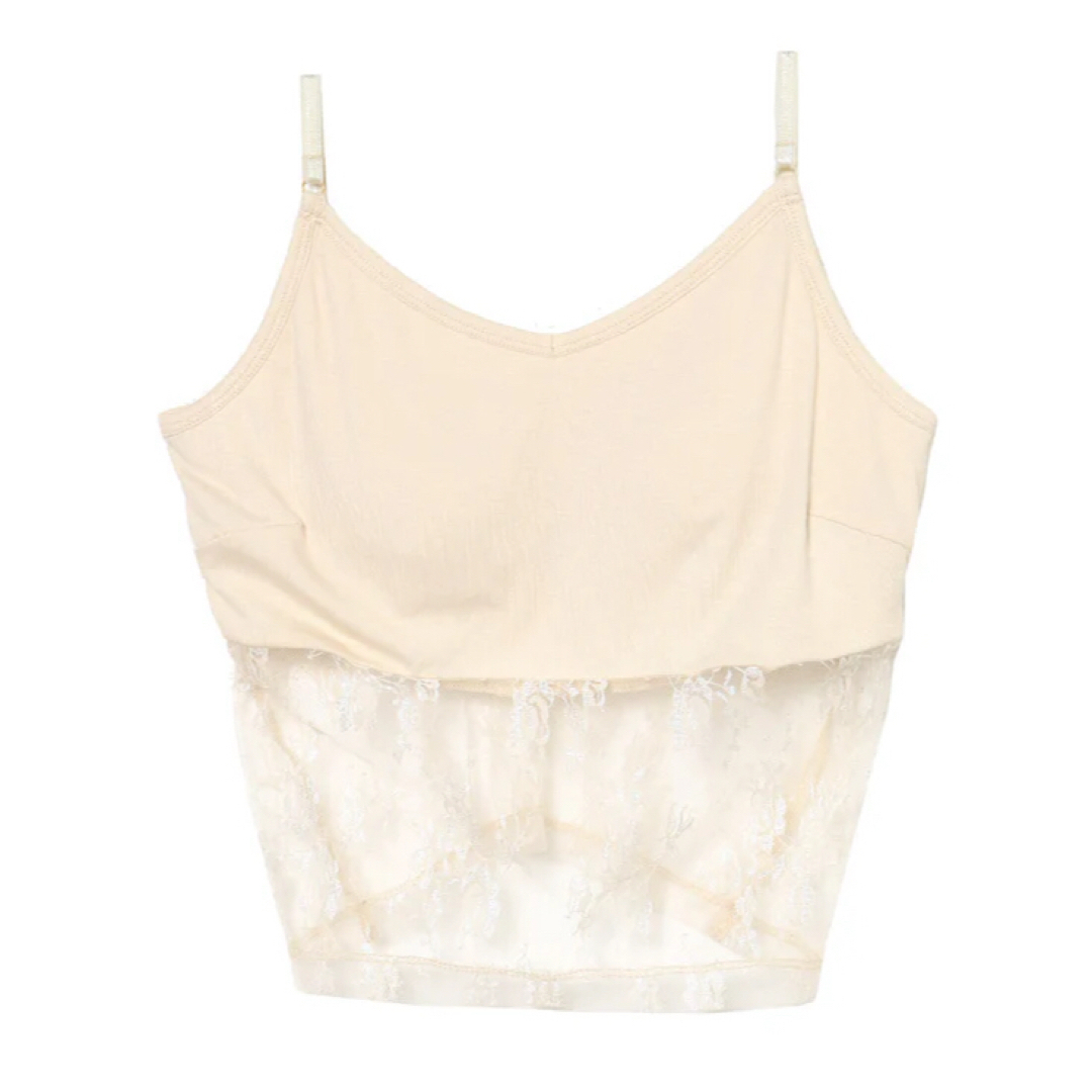 ANDMARY Everyday Lace Camisole Ivory レディースのトップス(キャミソール)の商品写真