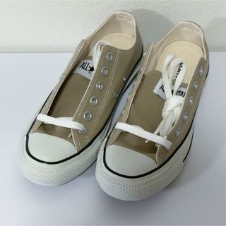 オールスター(ALL STAR（CONVERSE）)のコンバース　ベージュ　23.5(スニーカー)