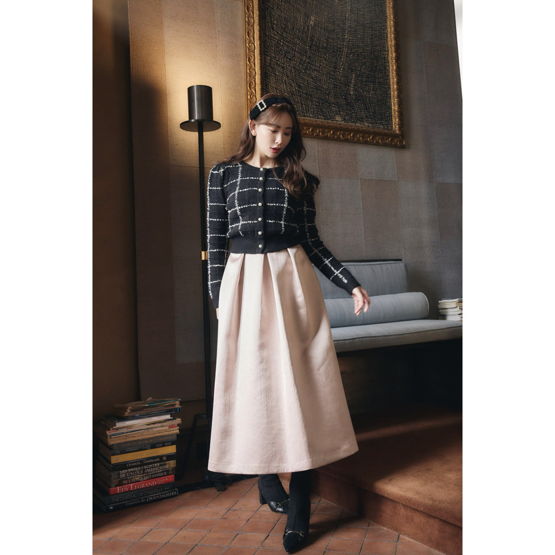 Her lip to - Herlipto Shine Satin Volume Long Skirtの通販 by Her lip to - Herlipto Shine Satin Volume Long Skirtの通販 by
