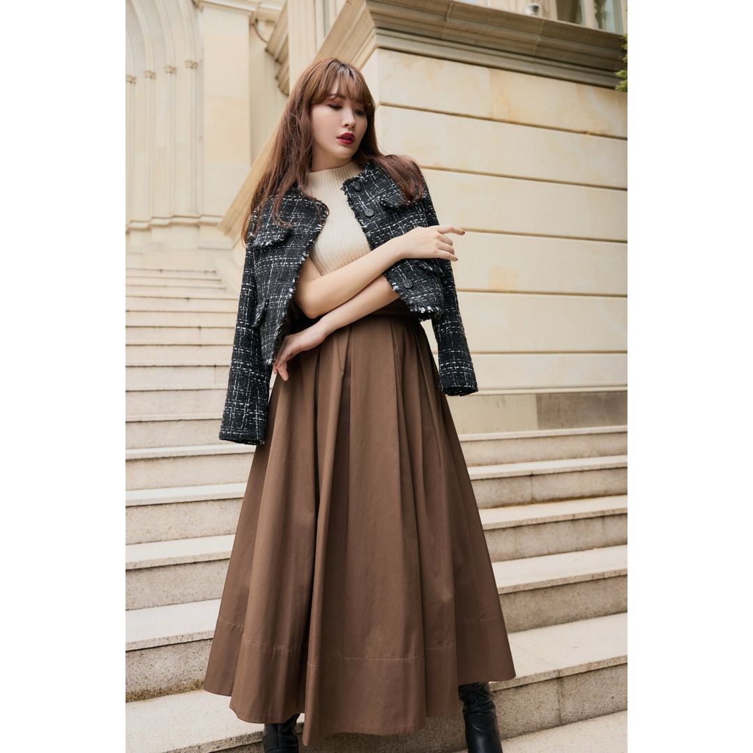 Her lip to - Herlipto Shine Satin Volume Long Skirtの通販 by Her lip to - Herlipto Shine Satin Volume Long Skirtの通販 by