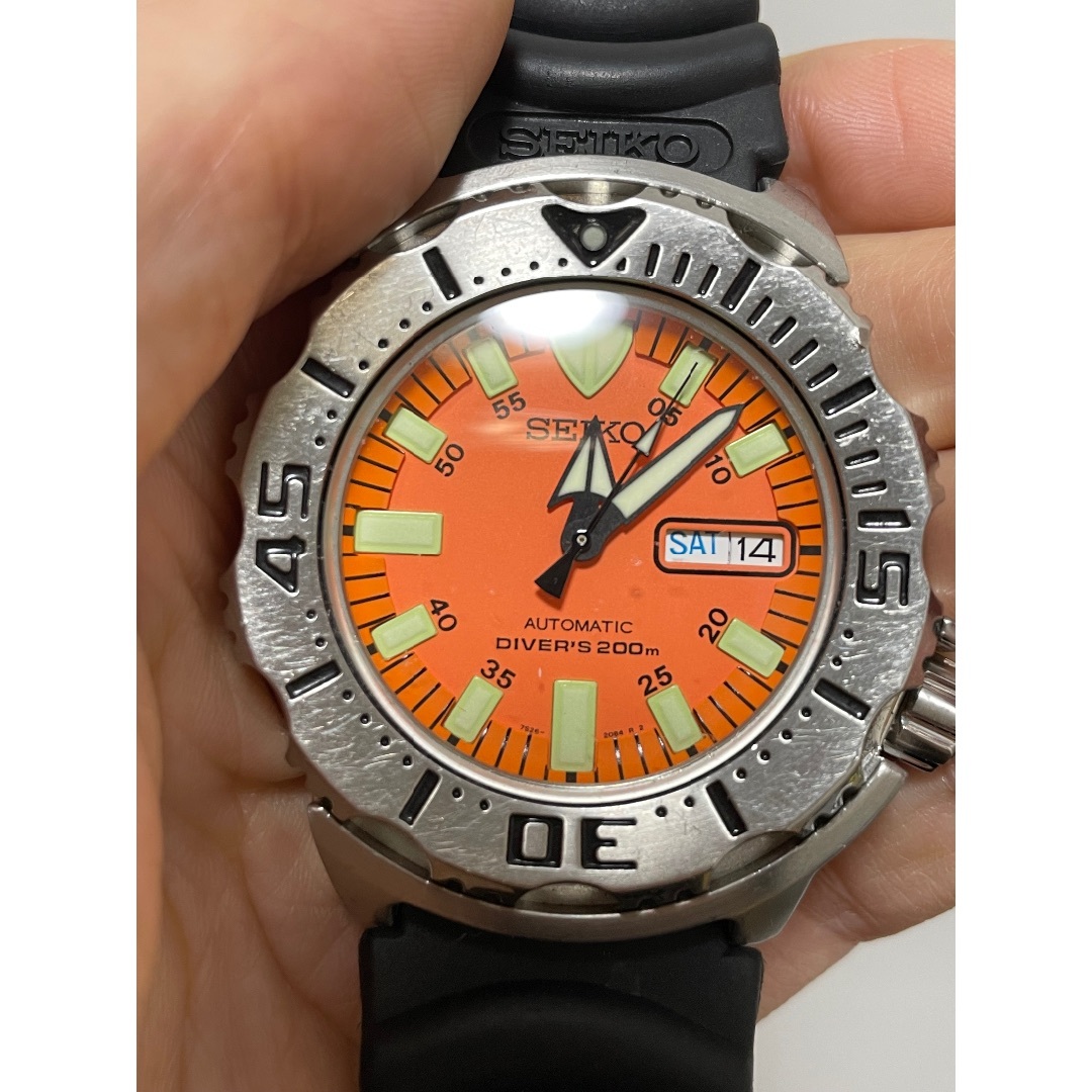 完動品　日差問題無し⚪︎ SEIKO オレンジモンスターSKX781 メンズの時計(腕時計(アナログ))の商品写真