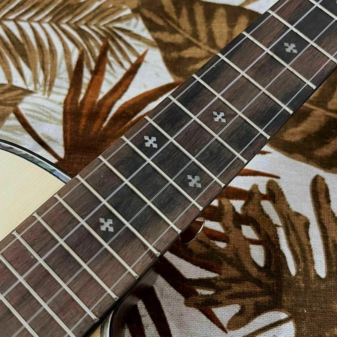 【単板】スプルース材とローズウッド材のエレキ・テナーウクレレ【ukulele】 楽器のウクレレ(テナーウクレレ)の商品写真