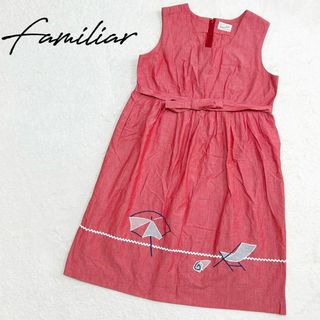 ファミリア(familiar)のfamiliar ファミリア　ワンピース　夏　ノースリーブ　マタニティ(ロングワンピース/マキシワンピース)