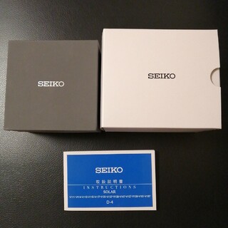 セイコー(SEIKO)のSEIKO　メンズ腕時計空箱(その他)