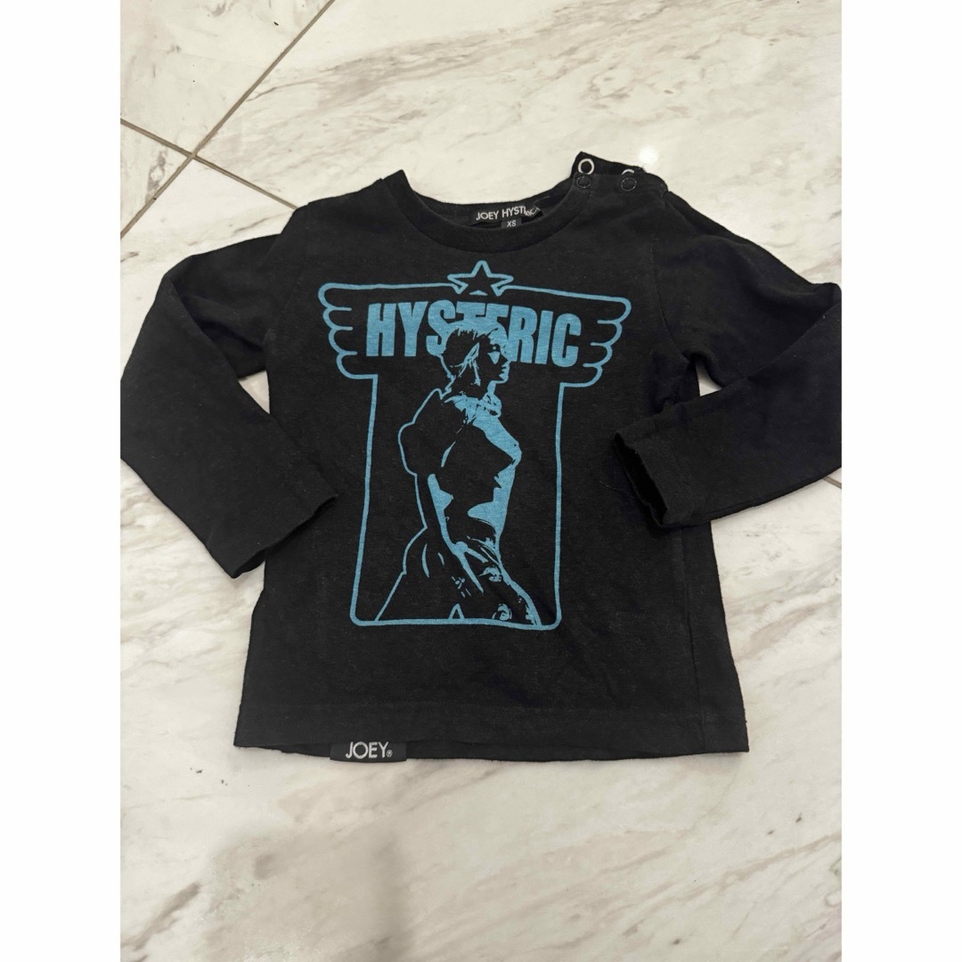 HYSTERIC GLAMOUR(ヒステリックグラマー)のヒステリックグラマーロンT XS キッズ/ベビー/マタニティのキッズ服男の子用(90cm~)(Tシャツ/カットソー)の商品写真